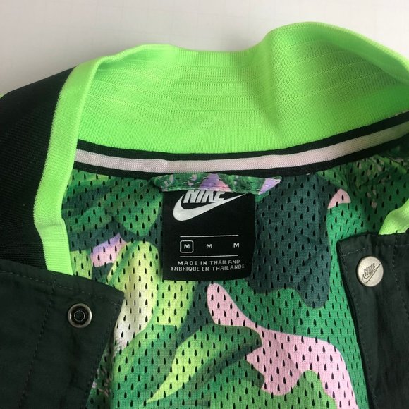 Nike Boy's Size M Varsity Jacket Dark Green New With Tags - Picture 4 of 4